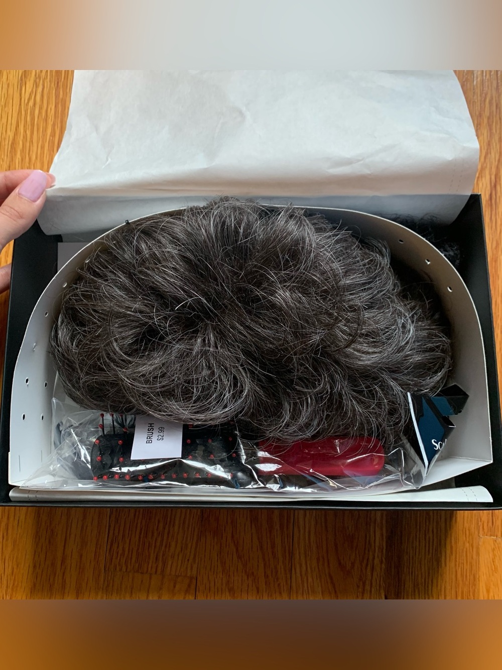 HIM Sophistication Wig M280S 20% Grey / Light Ash Brown Hair Wig by HAIRUWEAR